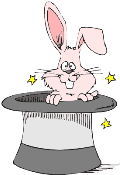 Кролик шляпа, кролик, млекопитающее, ребенок, животные png | PNGWing